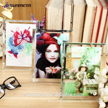 Sunmeta factory directly high quality blank sublimation glass photo frame